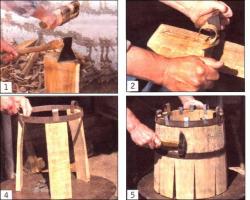 Как сделать бочку из дерева своими руками